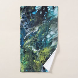 Conjunto De Toalhas Serviettes multicolore. Motif abstrait. Anetka