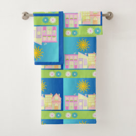 Conjunto De Toalhas Set Asciugamani bagno Bathroom