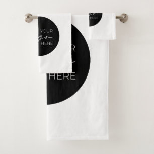 Conjunto De Toalhas Seu Promocional de logotipo comercial Empresa