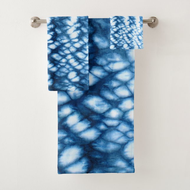 Conjunto De Toalhas Shibori (Insitu)