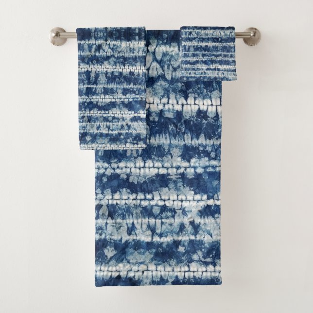 Conjunto De Toalhas Shibori (Insitu)