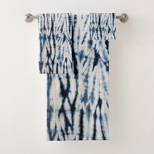 Conjunto De Toalhas Shibori (Insitu)