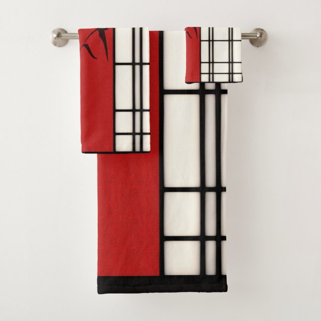 Conjunto De Toalhas shoji - bambu (Insitu)