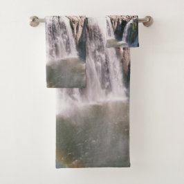 Conjunto De Toalhas Shoshone Falls Park Idaho Towel Set
