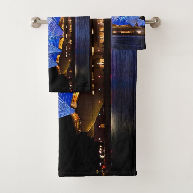 Conjunto De Toalhas Show de luzes vívido da casa de ópera de Sydney (Insitu)