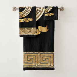 Conjunto de Toalhas Sicilian Trinacria Presente