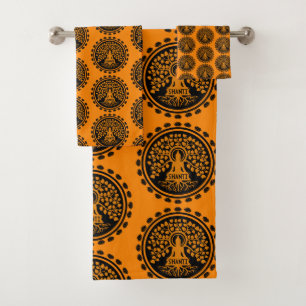 Conjunto De Toalhas Siddhartha Gautama, Arte Budista