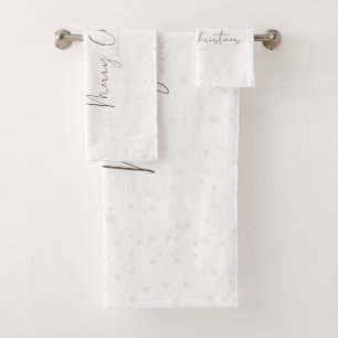 Conjunto De Toalhas Silhueta de rena em arte linear da SlipperyJoe min