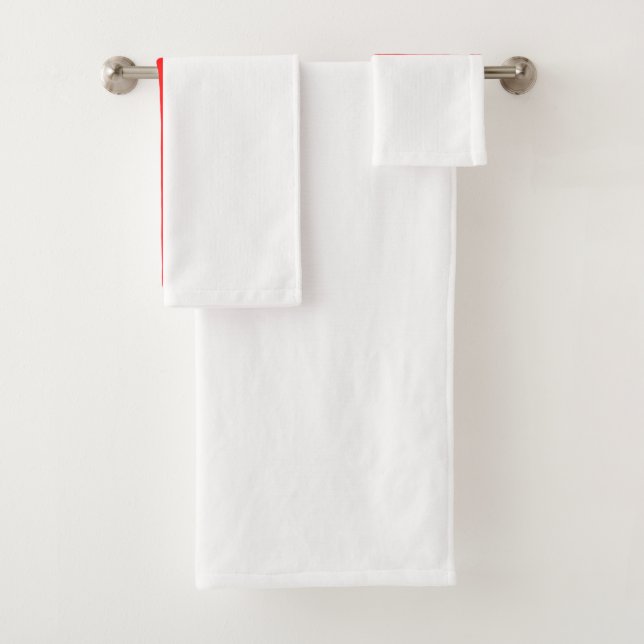 Conjunto De Toalhas Sinalizador Indonésia (Insitu)