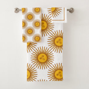 Conjunto De Toalhas Sol Celta