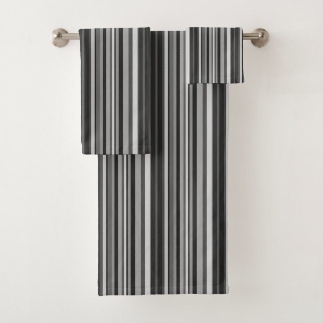 Conjunto De Toalhas Sombras de Cinzas (Insitu)