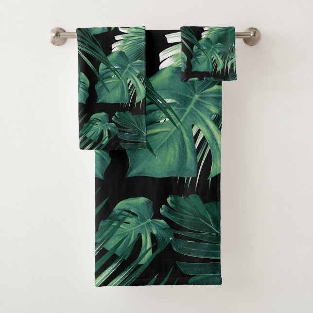 Conjunto De Toalhas Sonho de libertação tropical da selva #6 (Insitu)