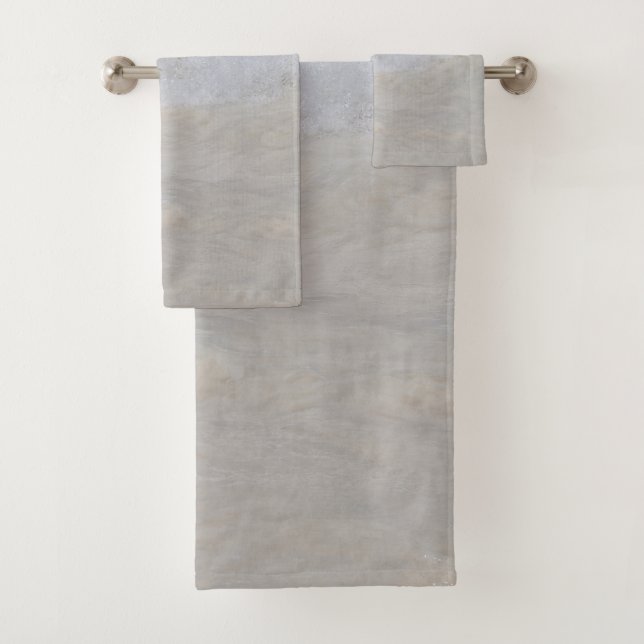 Conjunto De Toalhas Sonho de Praia do Oceano Caribenho 9 (Insitu)