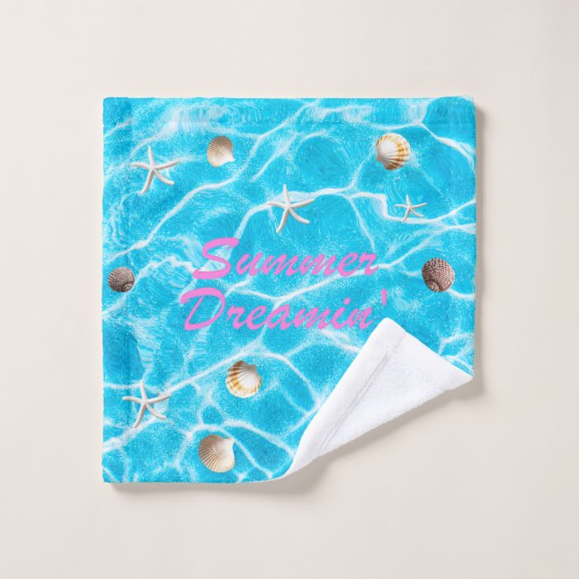 Conjunto De Toalhas Sonho marítimo (Pano de lavar)