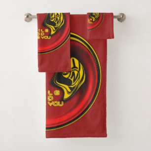 Conjunto De Toalhas Sorria Que Deus Te Ama Uma Belíssima Citação De Te