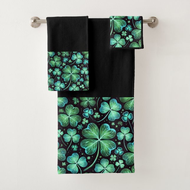 Conjunto De Toalhas Sorte Noturna (Insitu)