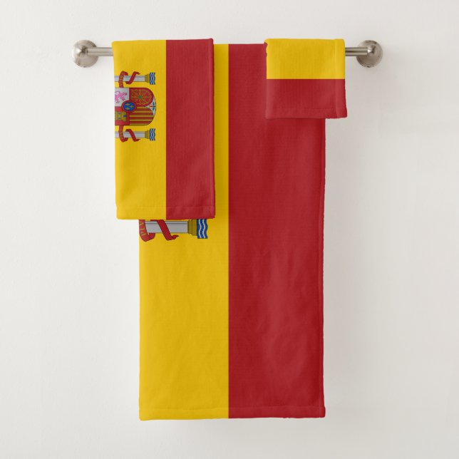 Conjunto De Toalhas Spain Flag (Insitu)