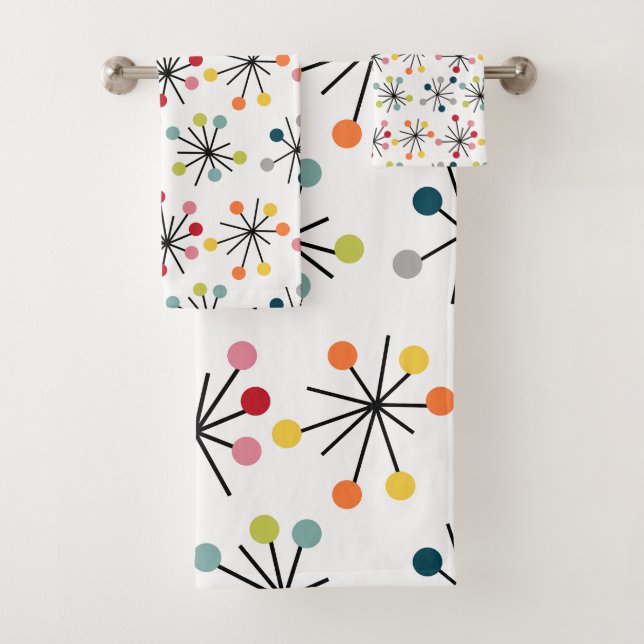 Conjunto De Toalhas Starbursts (Insitu)