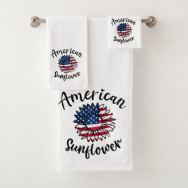 Conjunto De Toalhas Stars & Stripes Sunflower: Um Blogue Patriótico