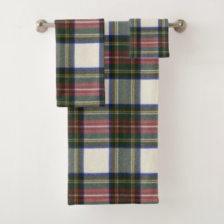 Conjunto De Toalhas Stewart Dress Modern Original Tartan