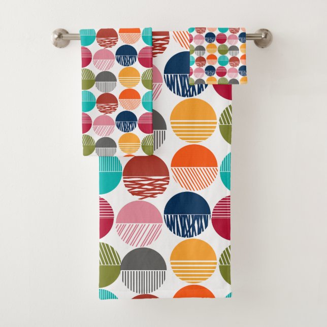 Conjunto De Toalhas Stripes e Sólidos (Insitu)