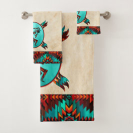 Conjunto De Toalhas Sudoeste de Kokopelli Bath Towel Set