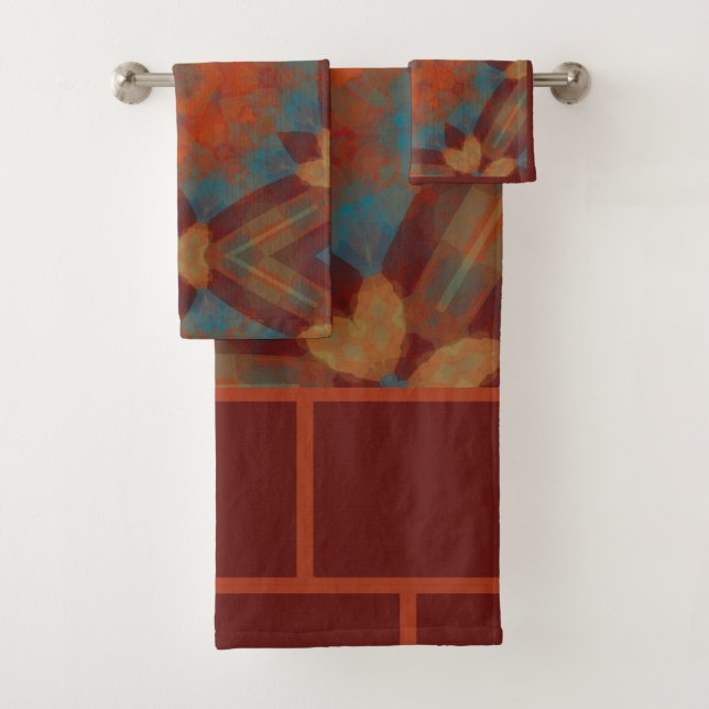 Conjunto De Toalhas Sudoeste de Mandala 3 (Insitu)