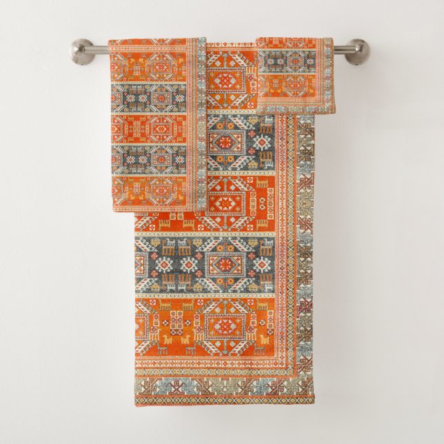 Conjunto De Toalhas Sunlit Marroquino Weave (Insitu)
