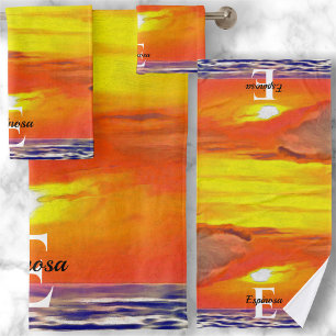 Conjunto De Toalhas Sunset 2443