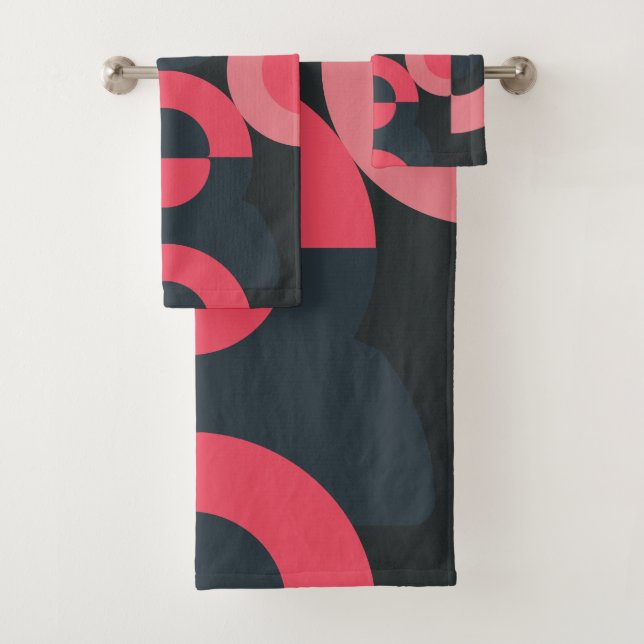 Conjunto De Toalhas Sunset de Verão Moderno do Século médio (Insitu)