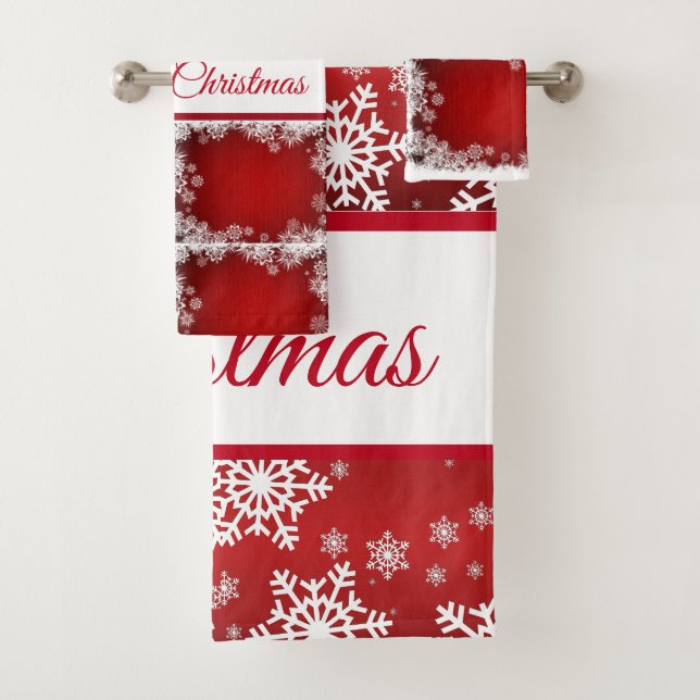 Conjunto De Toalhas Suzanne Elizabeth Christmas Collection Bat (Insitu)