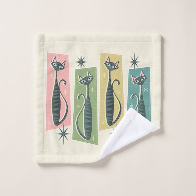 Conjunto De Toalhas Tabelas de Retrô ©studioxtine (Pano de lavar)