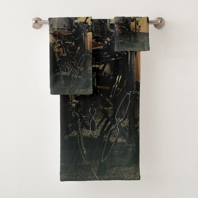 Conjunto De Toalhas Tambores (Insitu)