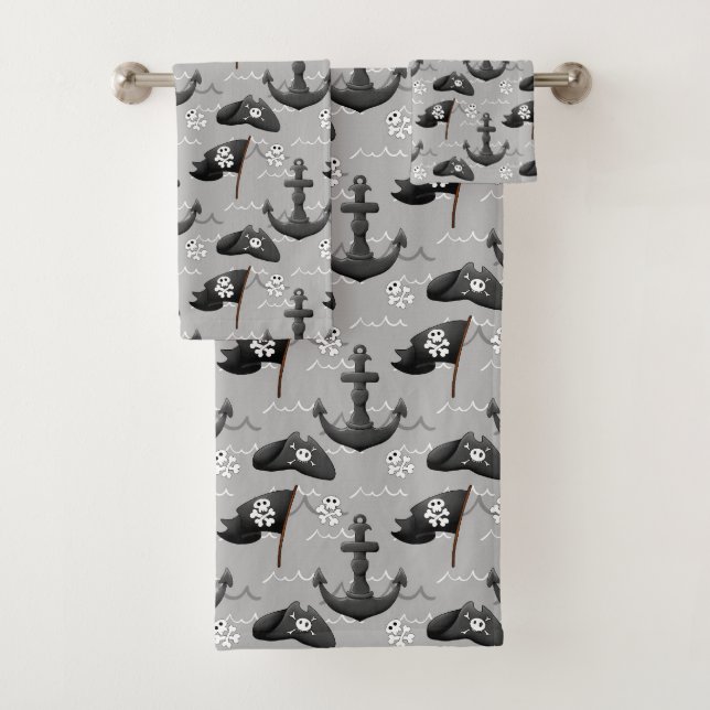 Conjunto De Toalhas tarados piratas bonitos (Insitu)