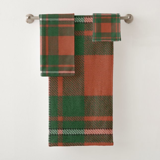 Conjunto De Toalhas Tartan McGregor (Insitu)