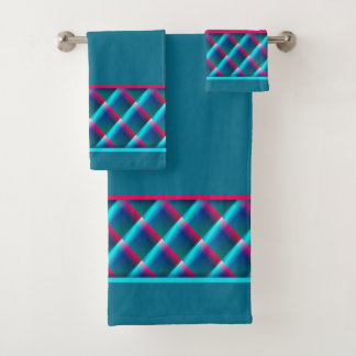 Conjunto De Toalhas Teal de Ouros