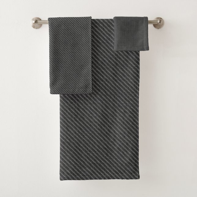 Conjunto De Toalhas Tecido Jeans cinza (Insitu)