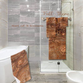 Conjunto De Toalhas Tema de queda