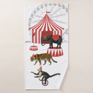 Conjunto De Toalhas Tema do Festival Carnaval Colorir Animais Grandes