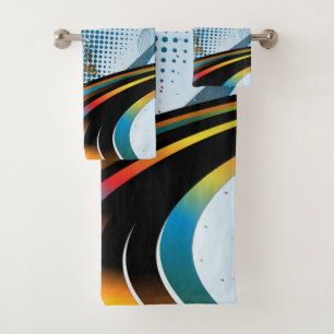Conjunto De Toalhas Temas de Celebração para Amantes da Música