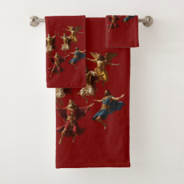 Conjunto De Toalhas Ten Lords Leaping The Ten Commandments Vector