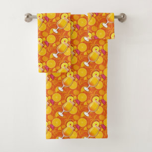 Conjunto De Toalhas Tequila Sunrise