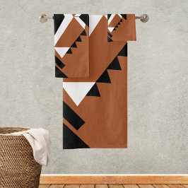 Conjunto De Toalhas Terracotta-Chic Handtücher Boho Style Handtuchset