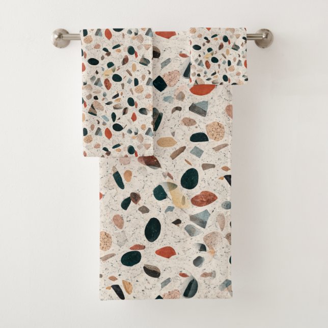 Conjunto De Toalhas Terrazzo (Insitu)