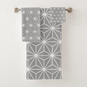 Conjunto De Toalhas Teste padrão geométrico do triângulo Isosceles