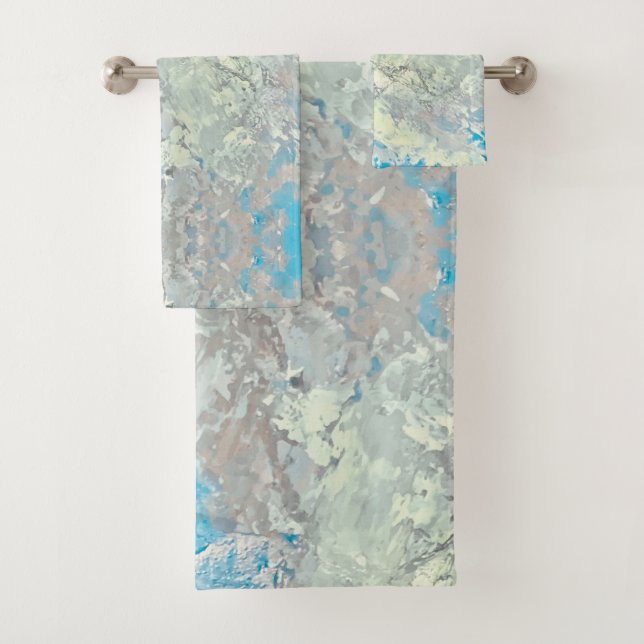 Conjunto De Toalhas Textura #10 de la obra La roca (Insitu)