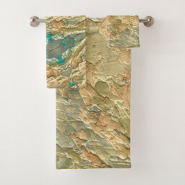 Conjunto De Toalhas Textura #11 de obra Amanecer