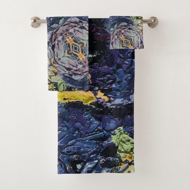 Conjunto De Toalhas Textura #16 de la obra Maritimo (Insitu)