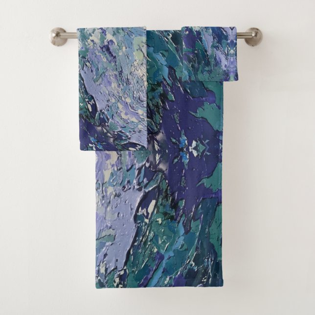 Conjunto De Toalhas Textura #2 de la obra Maritimo (Insitu)