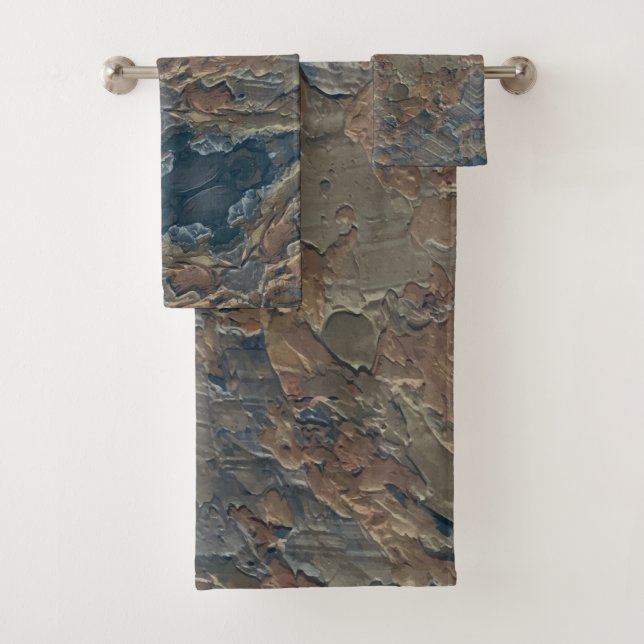 Conjunto De Toalhas Textura #37 de obra Amanecer (Insitu)